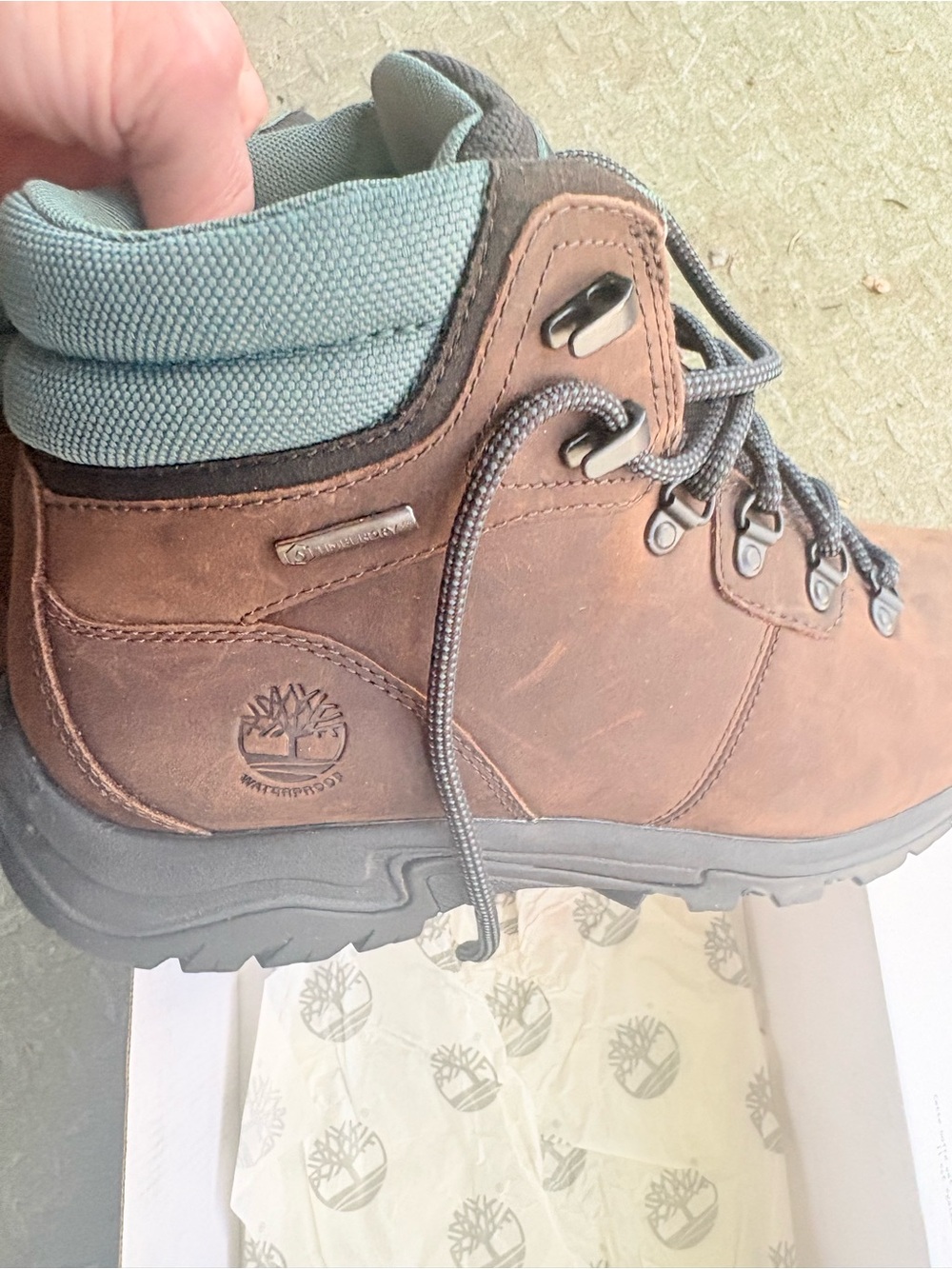 Timberland woman’s ' Brown Waterproof Hiking Boots
